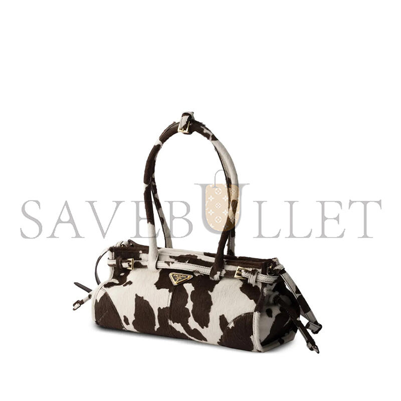 PRADA MEDIUM BONNIE PRINTED TOTE BAG 1BA426 (32*15.5*12cm)